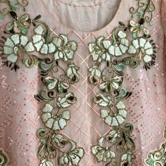 Shalwar Kameez Pakistani Indian Punjabi Suit - Picture 4 of 8